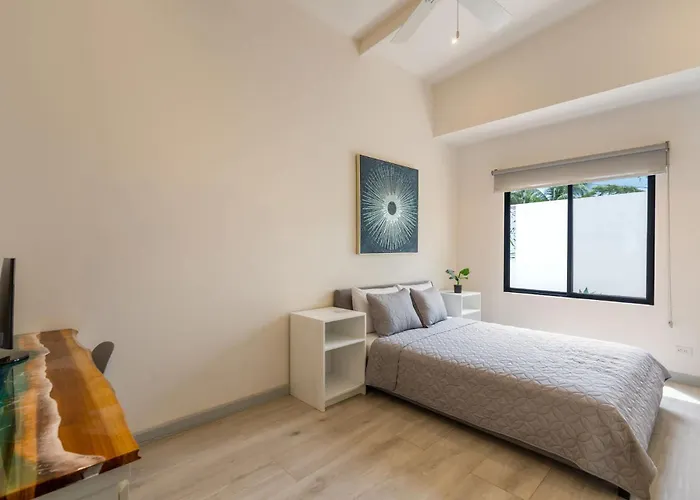 Sprawling Modern With A Tranquil Outdoor Living Space Swimming Pool And A Private Casita Playa Flamingo