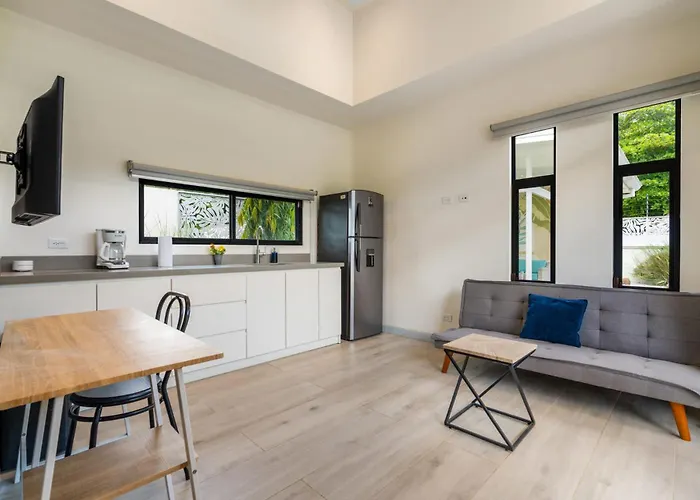 Sprawling Modern With A Tranquil Outdoor Living Space Swimming Pool And A Private Casita Playa Flamingo